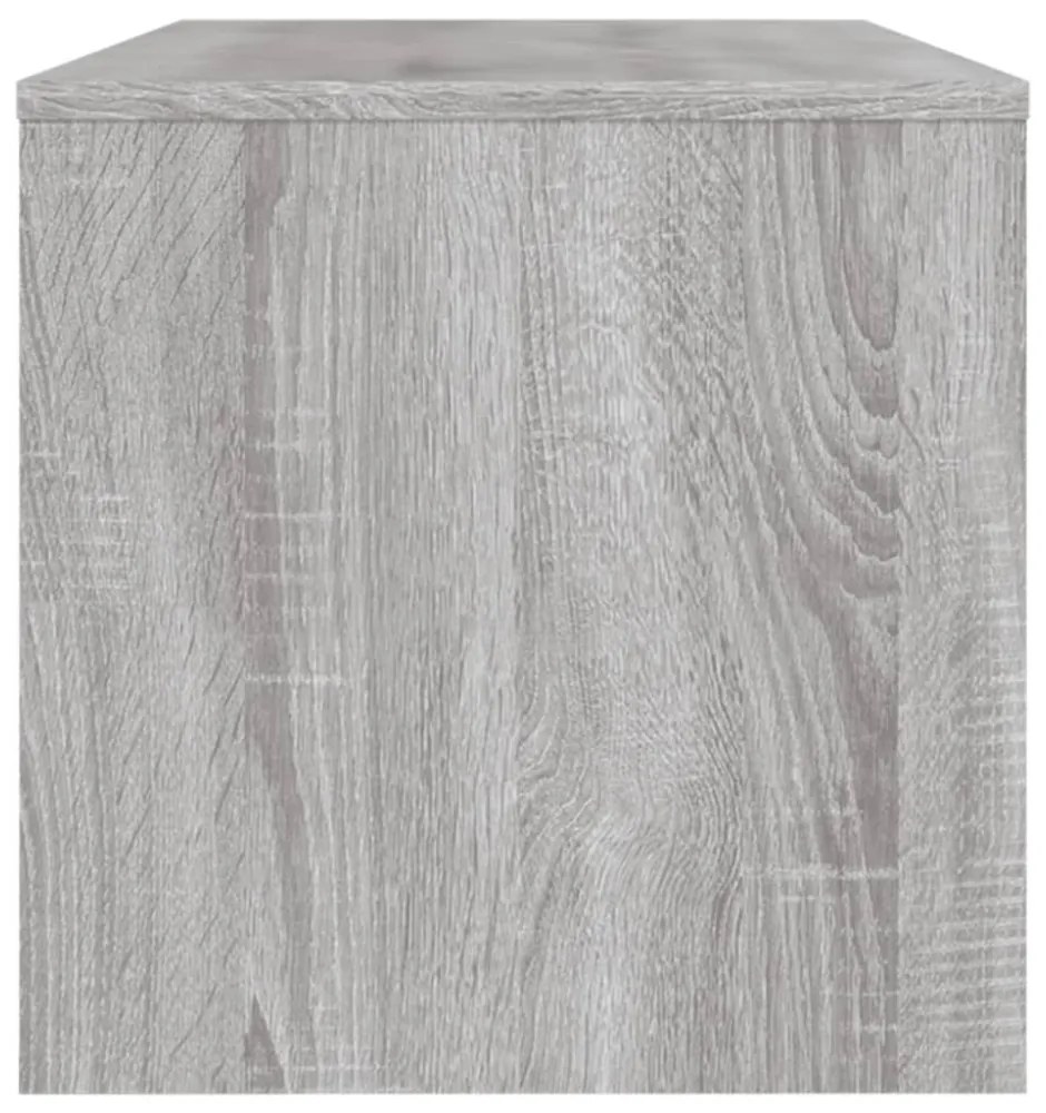 szürke sonoma szerelt fa TV-szekrény 120 x 34 x 37 cm