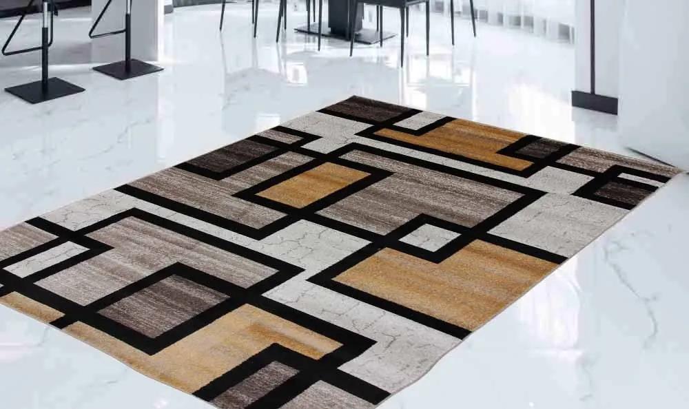 Modern szőnyeg 4004Cream 200x300 gépi perzsa szőnyeg
