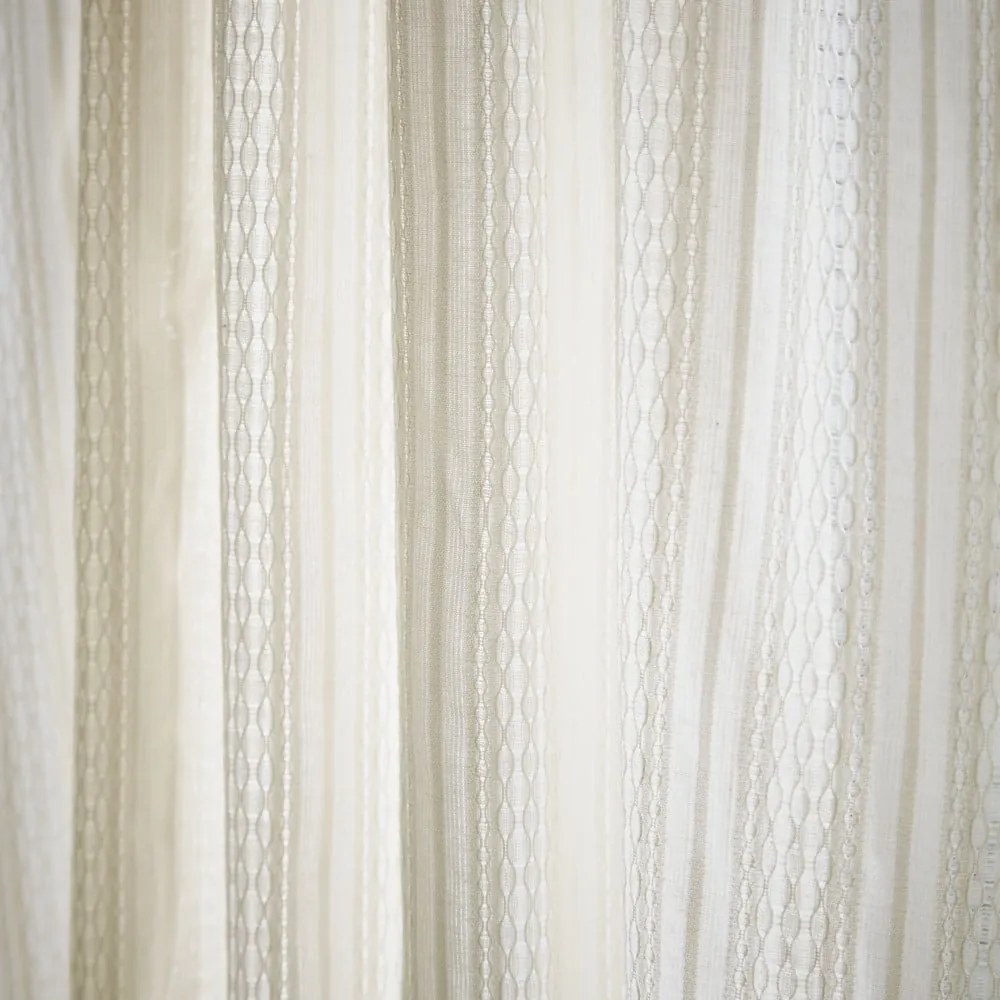 Fehér voile fényáteresztő függöny 140x229 cm Zofia Broderie Anglaise – Pineapple Elephant