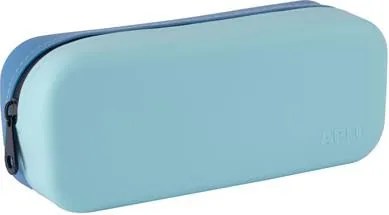 Tolltartó, display, cipzáras, szilikon, kétszínű, APLI Vibrant, vegyes színek (LCA20658)