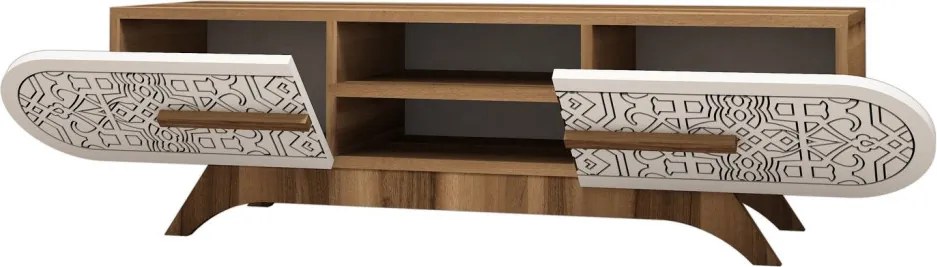 Defne - Walnut White