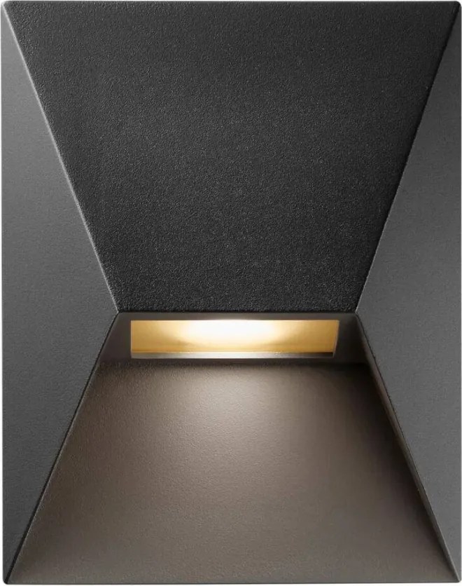 NORDLUX 2218171003 PONTIO Modern Kültéri Fali Lámpa Fekete GU10 IP54