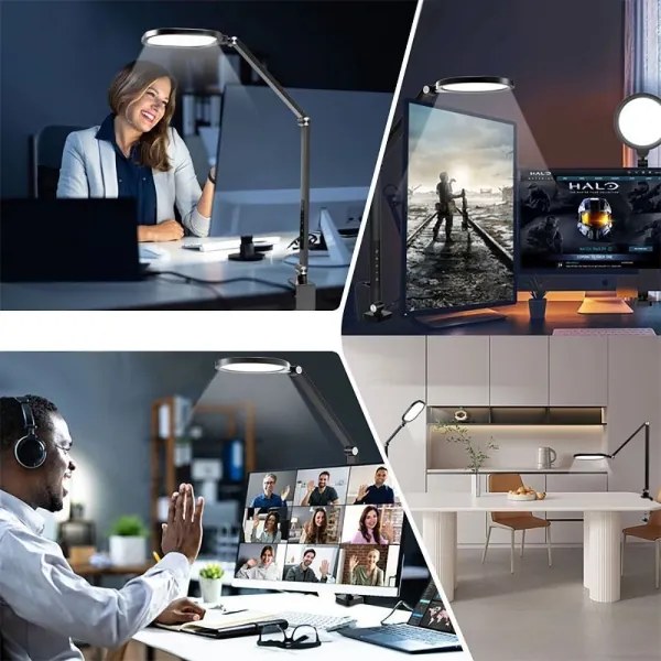 LED Dimmelhető érintős flexibilis asztali lámpa LED/15W/230V 3000-6500K CRI 96