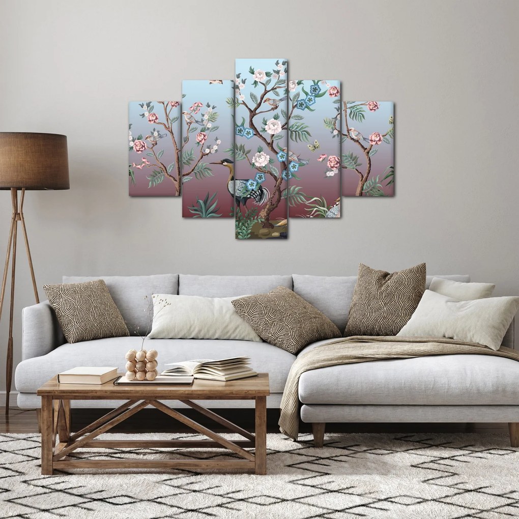 Kép - madár park (150x105 cm)