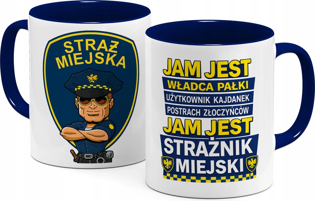 Személyre Szabott Ajándék Színes Névre Szóló Bögre A Városőr Számára