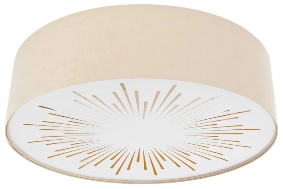 Mennyezeti lámpa RAYS 2xE27/60W/230V átm. 40 cm bézs