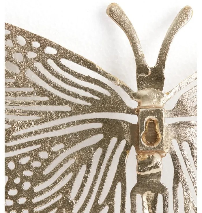 Fém fali dekoráció 41x23 cm Butterfly – Light &amp; Living