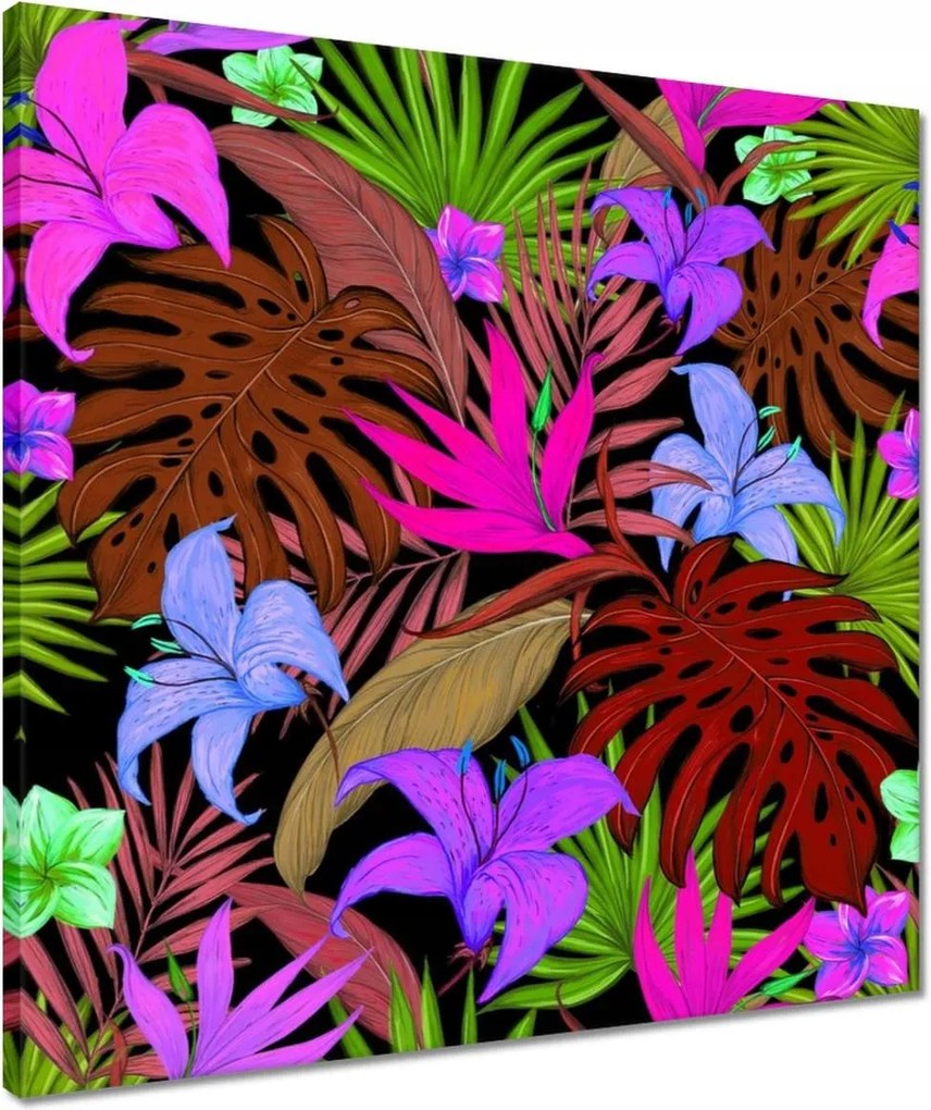 Vászonkép 50x50 Őszi Trópusi szörny