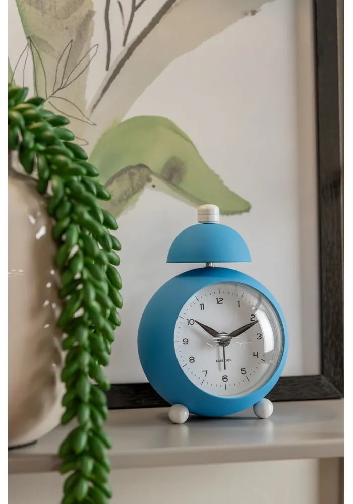 Ébresztőóra ø 9 cm Chaplin – Karlsson