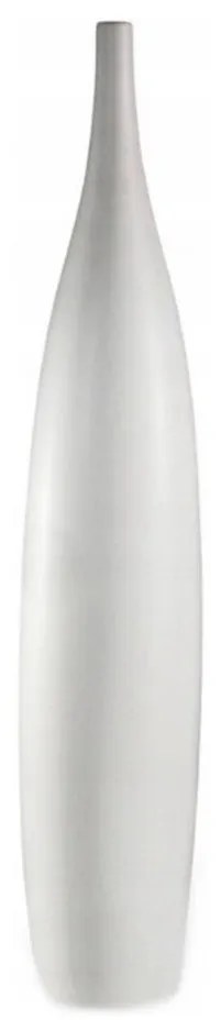 70 cm magas fehér kerámia váza