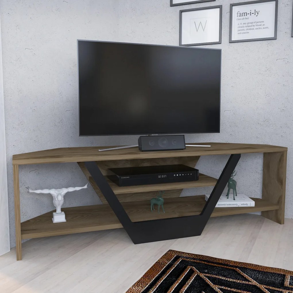 TV asztal Sares Oud Oak