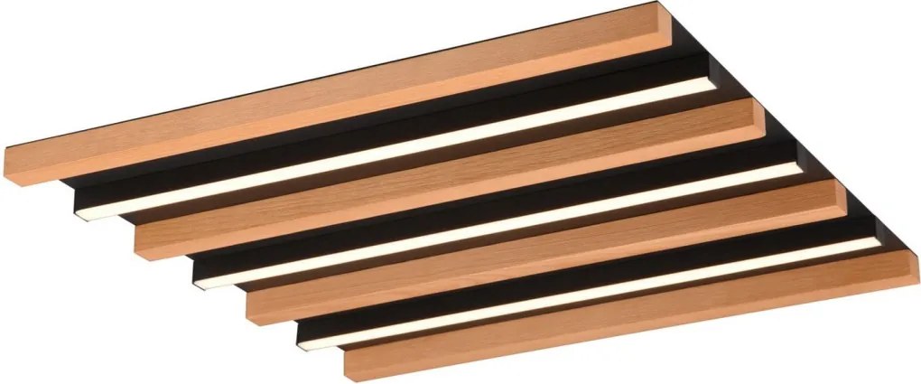 TRIO 648914532 FONTANA Modern LED Mennyezeti Lámpa Fekete LED IP20