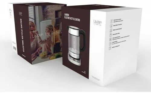Lauben EK17GS elektromos vízforraló