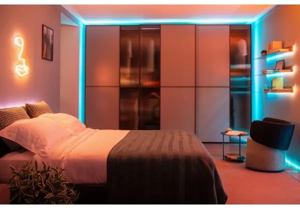 Twinkly TWD400STP-BEU - LED RGB Kültéri dimmelhető Szalag 400xLED 20m IP44 WiFi