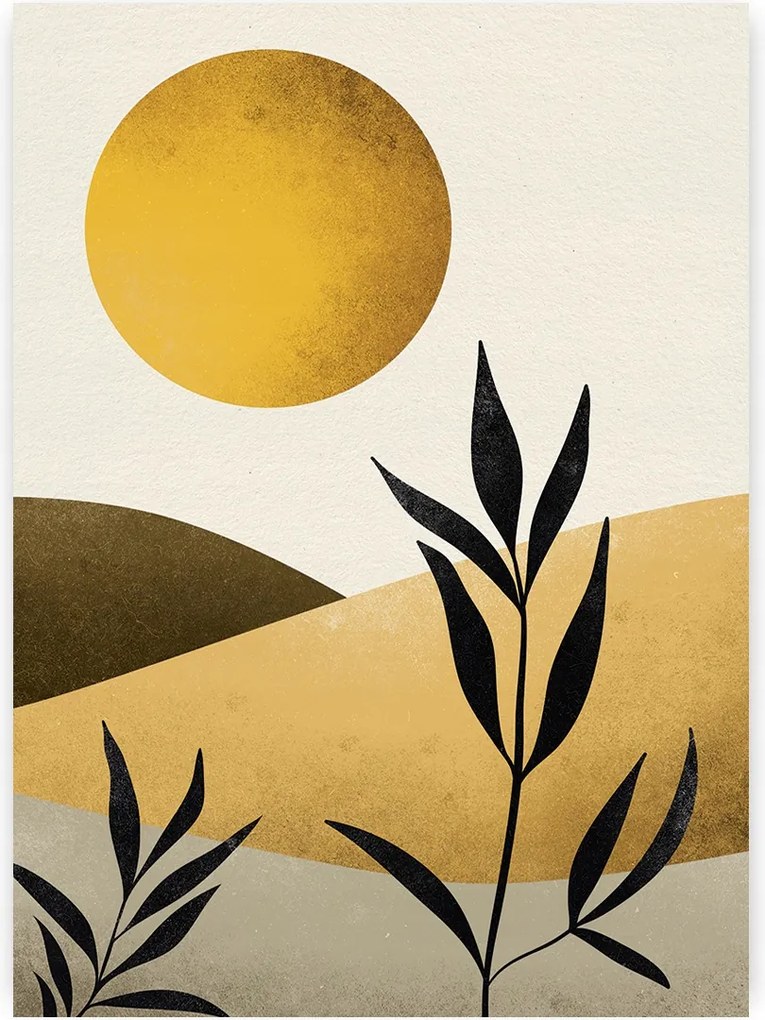 Dekoria Sand Desert poszter, szürke