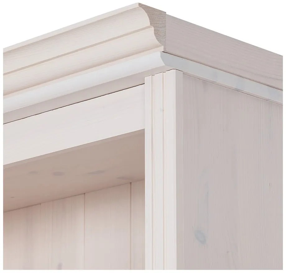 Fehér borovi fenyő nappali bútor szett 140x223 cm Anita – Støraa