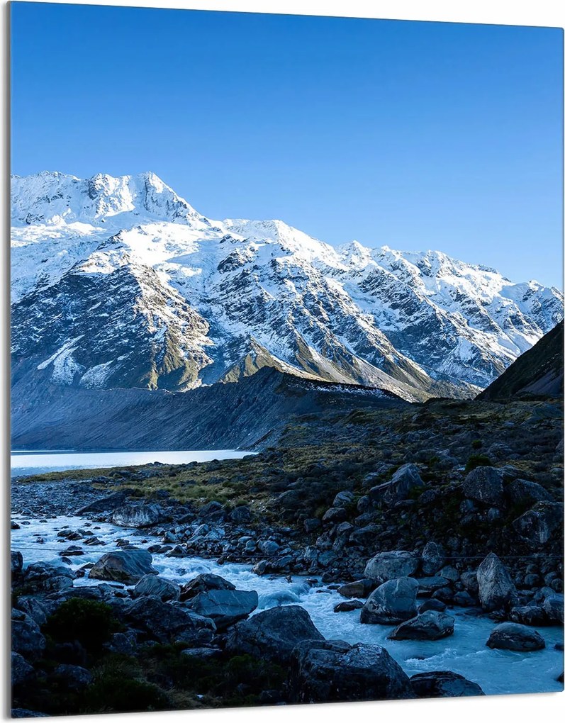 Üveg Vágódeszka 40x52 Hegyek a Konyhába