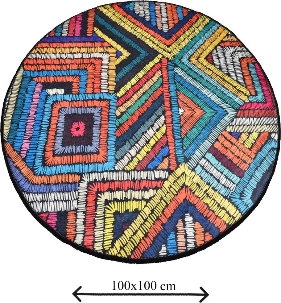 Maglie fürdőszobaszőnyeg, Ø100 cm