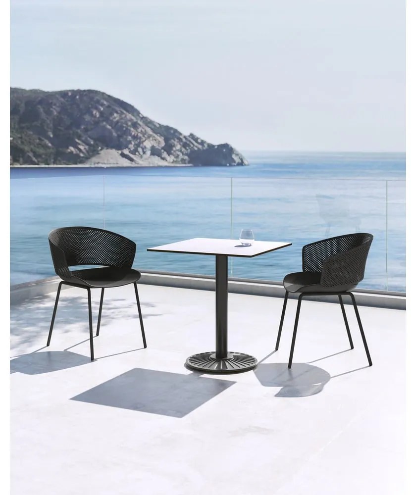 Fekete étkezőszék szett 4 db-os Yeray – Kave Home