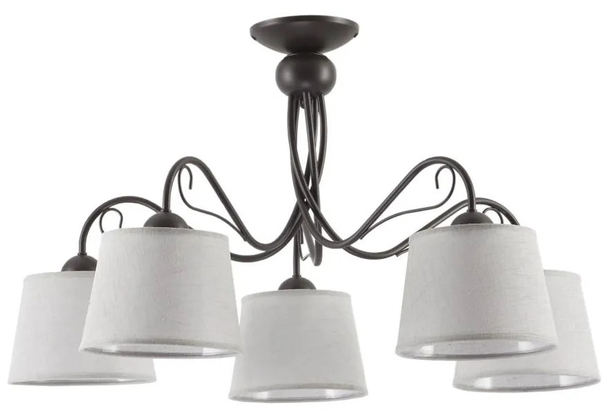 Jupiter 1366 - KM 5 PV - Mennyezeti lámpa KAMELIA 5xE27/60W/230V