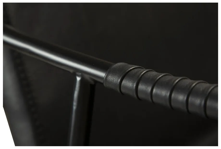 Boto fekete műbőr bárszék, magasság 95 cm - DAN-FORM Denmark