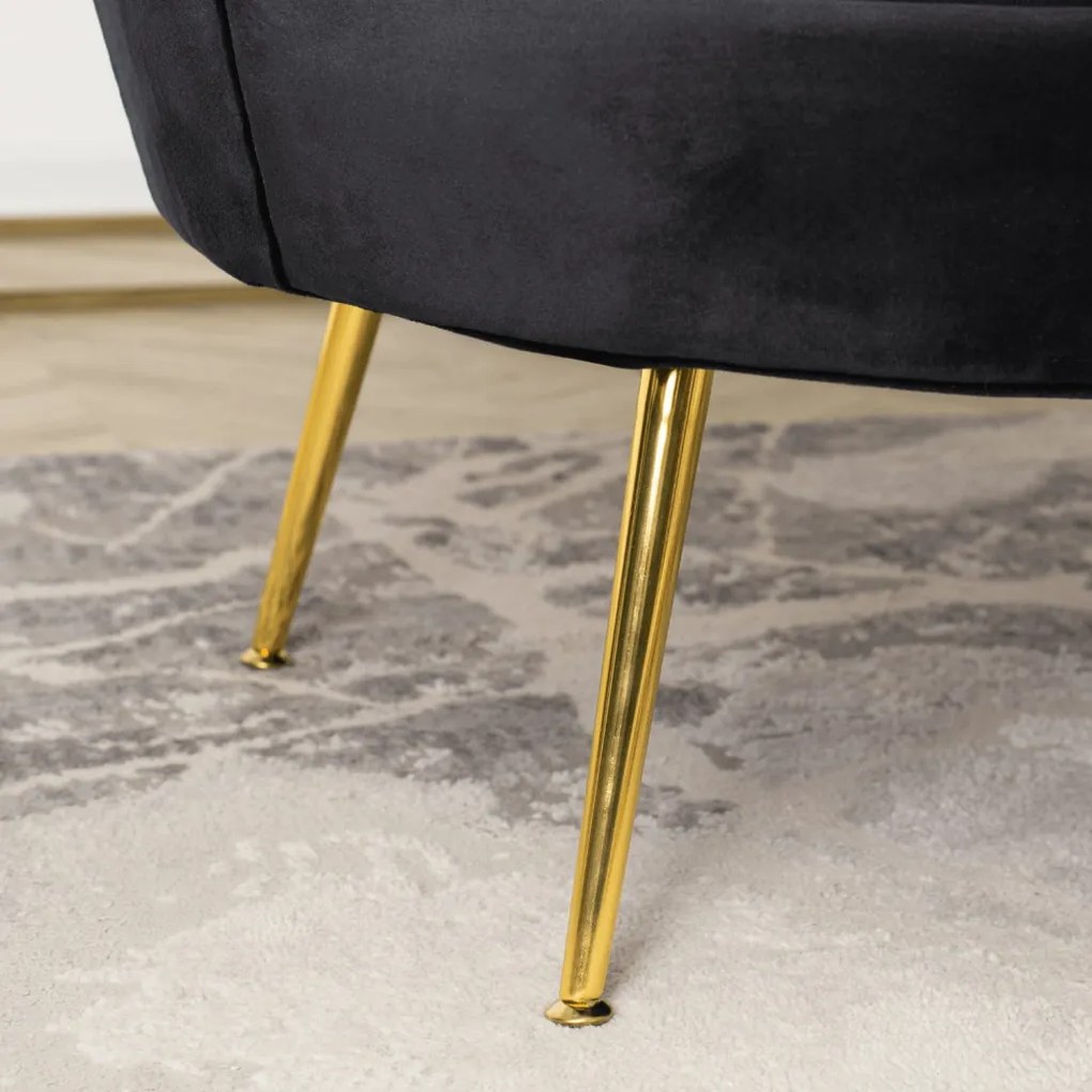 Kanapé fekete színben - ZENDAYA