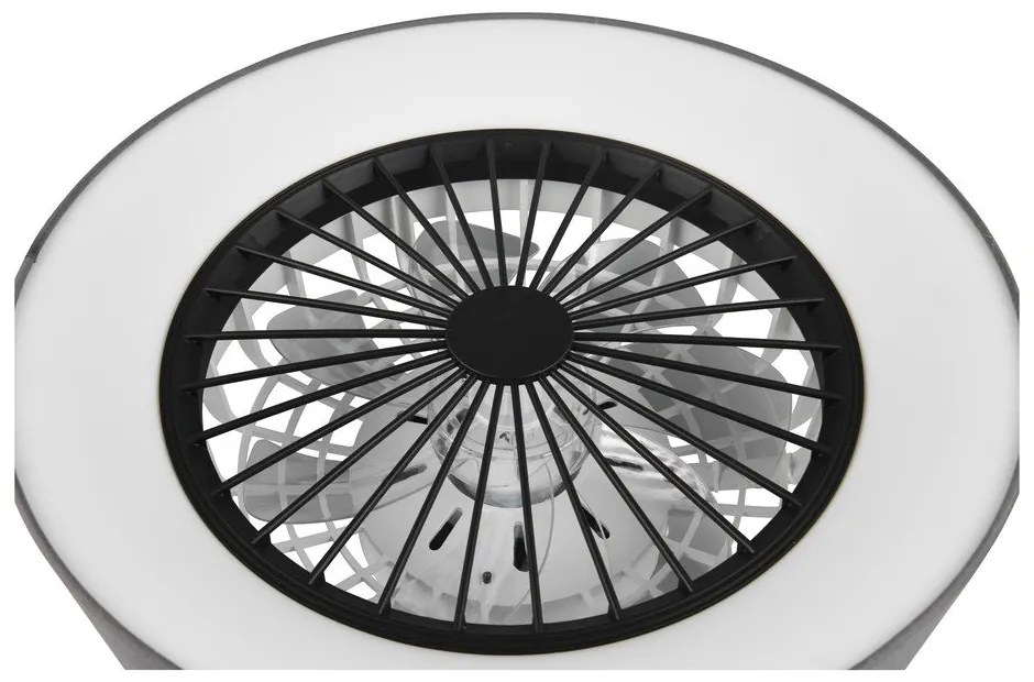 Szürke LED mennyezeti lámpa Farsund – Reality