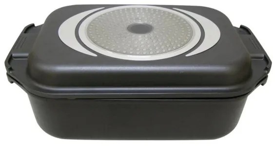 Indukciós sütőedény 2 az 1-ben TORO 9 l 42x25 cm fekete