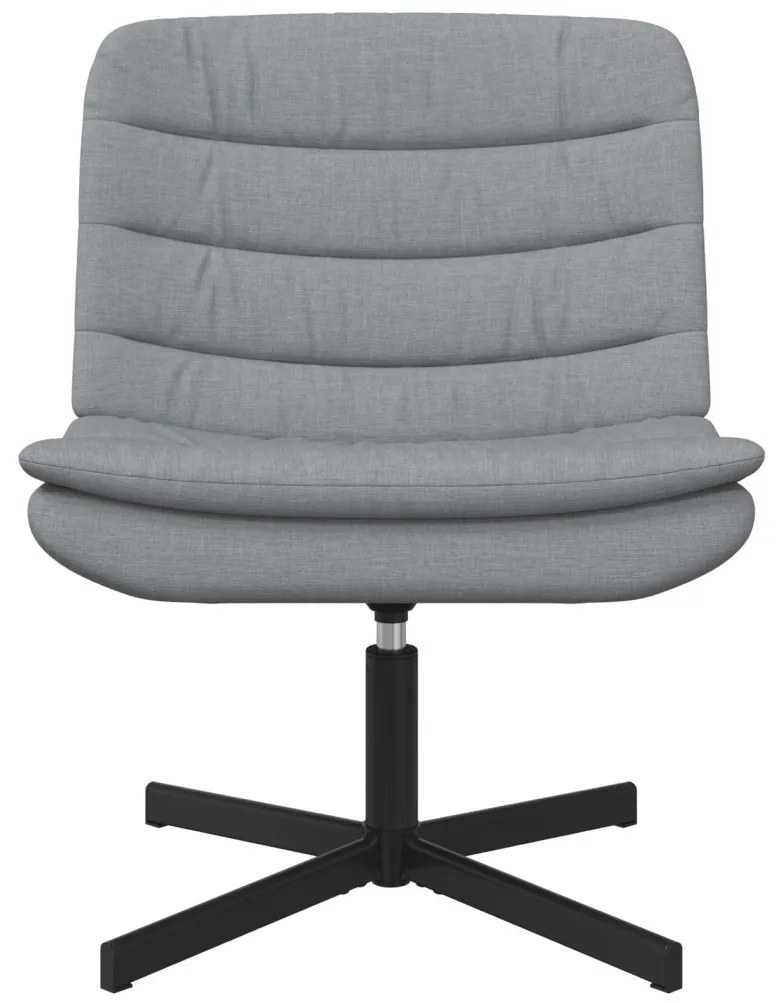 Forgószék Világosszürke Szövet Szabványos Ergonomikus