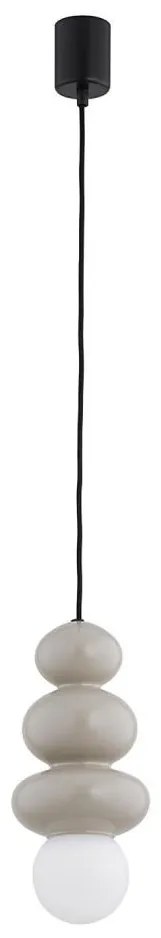 Argon 8786 - Fürdőszobai csillár zsinóron ORLANDO PLUS 1xG9/6W/230V IP44 szürke