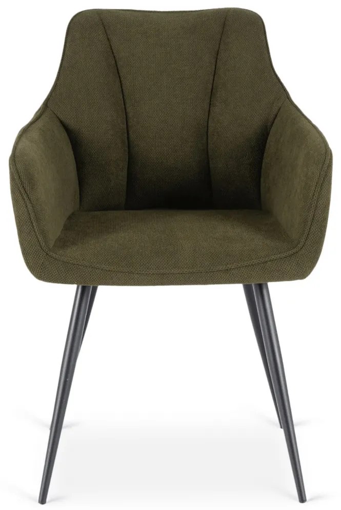 Elegáns Étkezőszék Zöld Színben. NAWARA