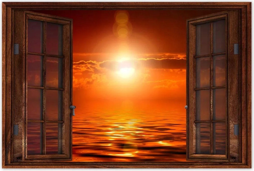 Poszterek 60x40 Napfelkelte az óceán felett