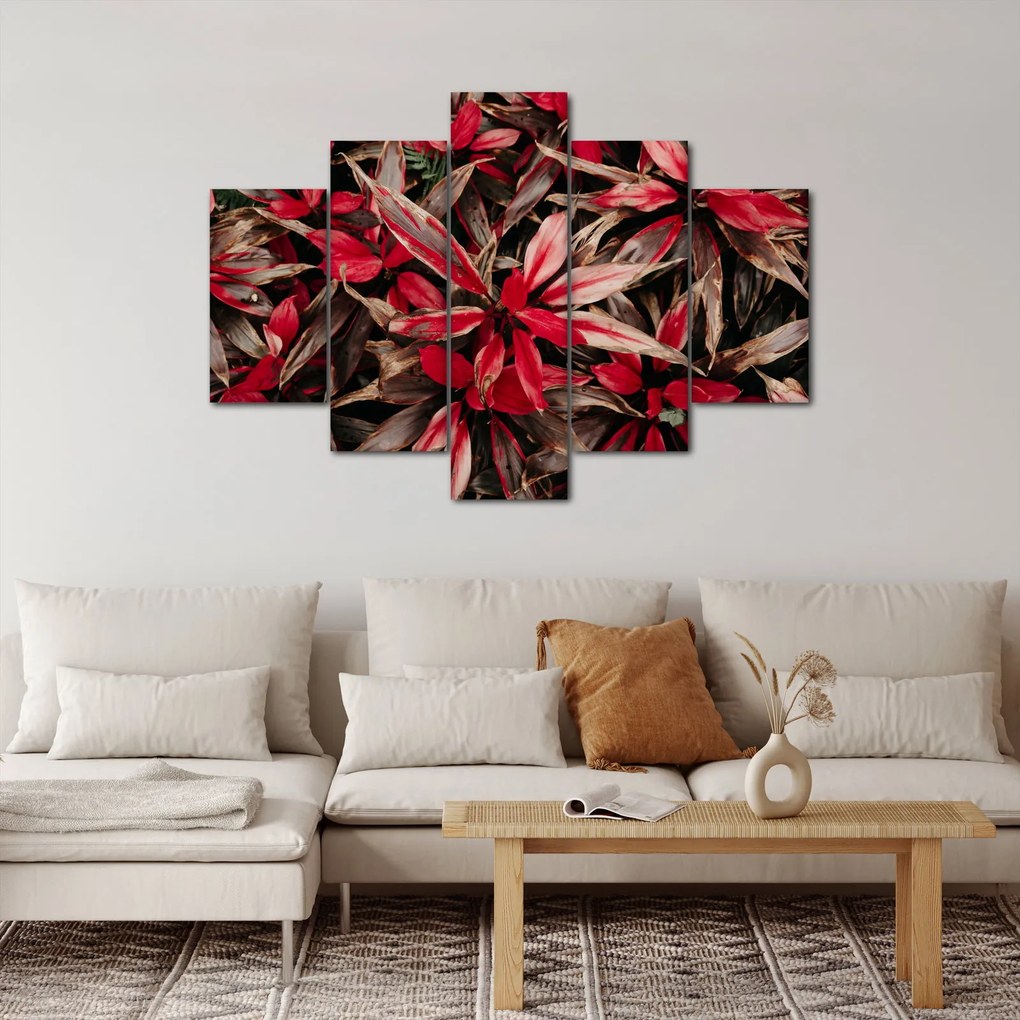 Piros szirmok képe (150x105 cm)