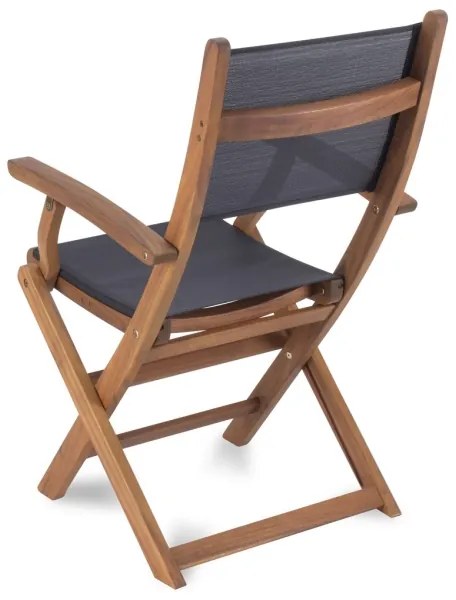 Fieldmann - Összecsukható akácfa kerti szék