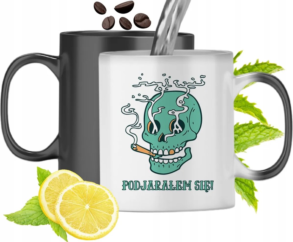 Mágikus Bögre Dohányosoknak Színváltós Nyomtatott Fényképpel