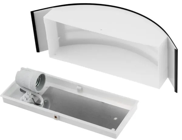 Kültéri fali lámpa 1xE27/14W/230V IP44 fekete