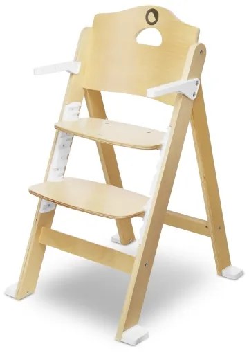 Lionelo - Gyermek etetőszék 3 az 1-ben FLORIS Fehér/Natúr