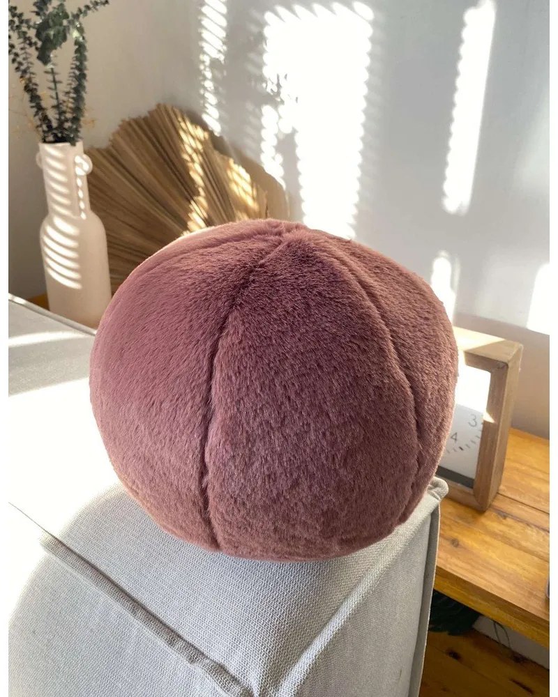 Mikroplüss díszpárna ø 25 cm Top – Mioli Decor