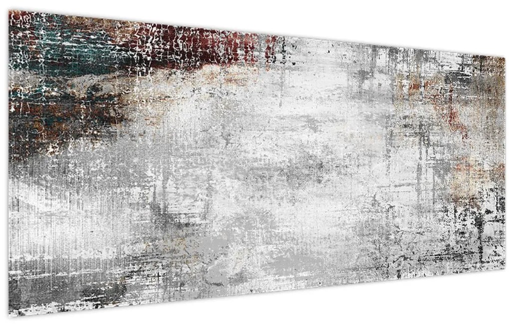 Kép - Absztrakt texturált vászon (120x50 cm)