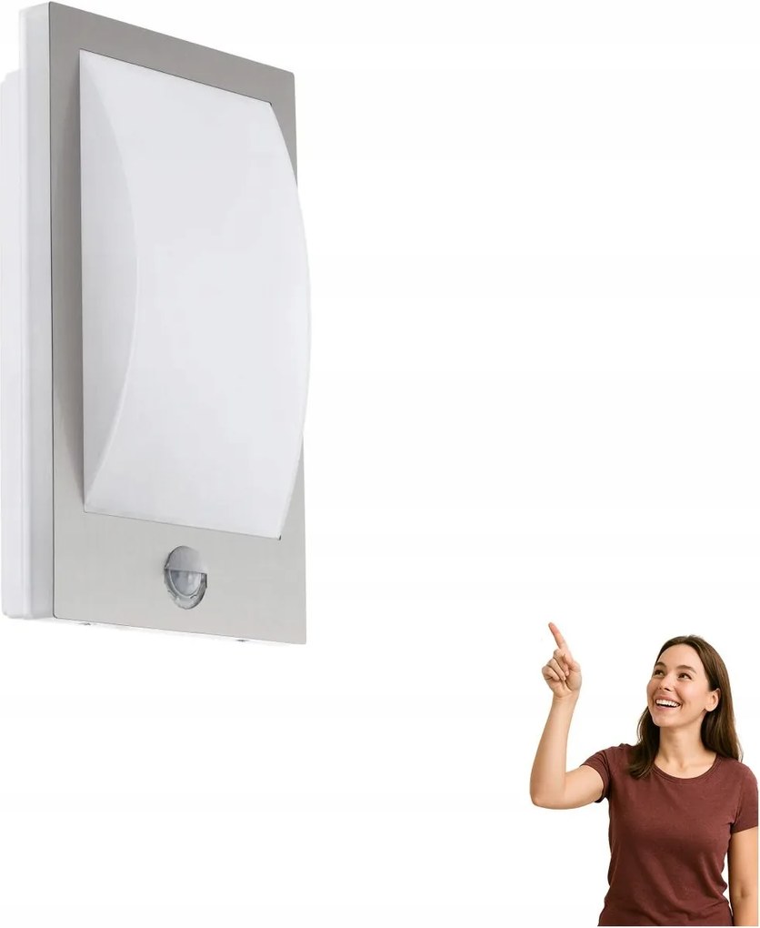 Falra szerelhető lámpa Verres 97238 érzékelővel Eglo