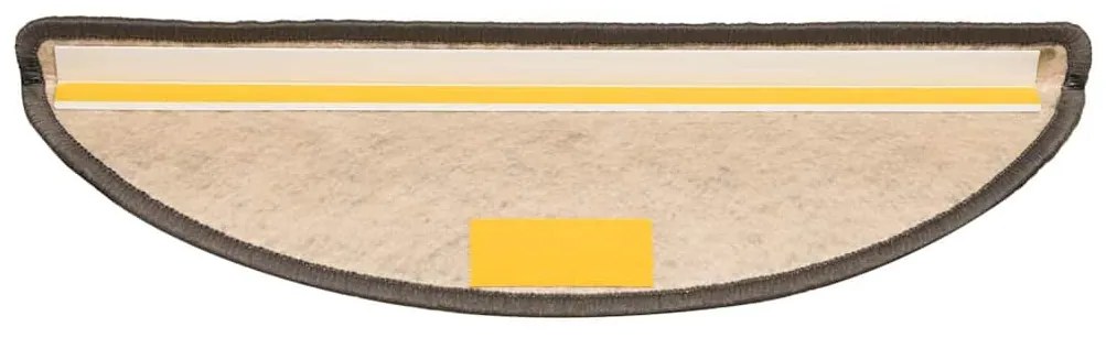 30 db lépcsőszőnyegek öntapadós szizál kinézetű 56x17x3 cm