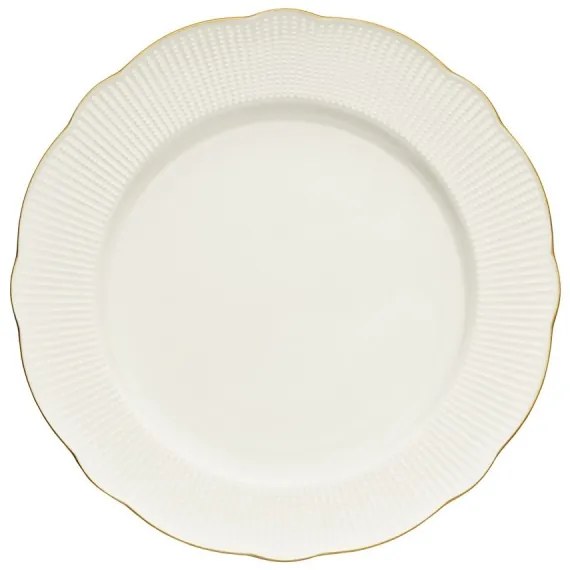 26 részes étkészlet fehér/arany/porcelán