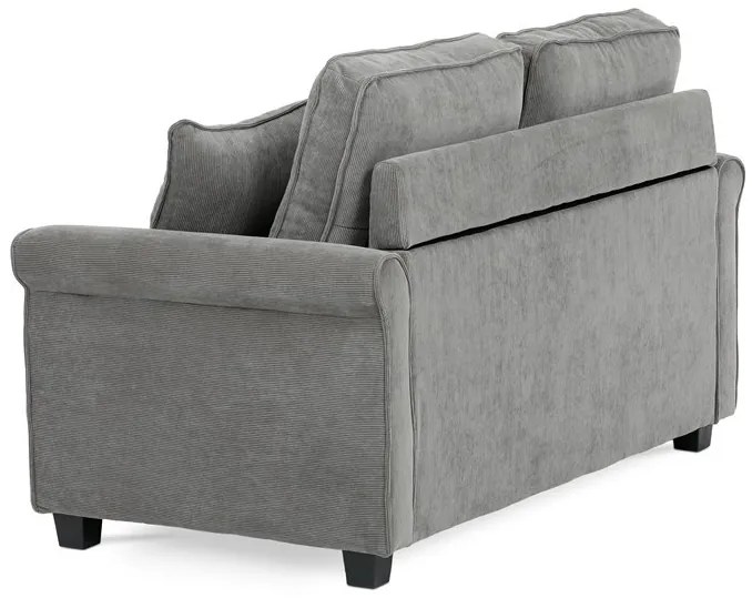 Kétszemélyes Kanapé, Szürke Corduroy Szövet. ASB-4170 GREY2