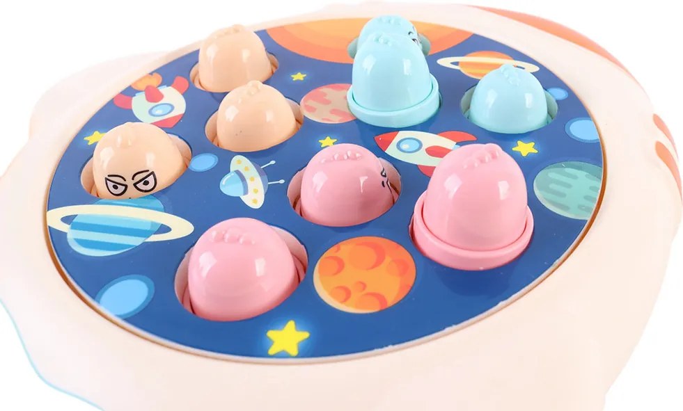 Bolygó hajsza ügyességi társasjáték kalapácsokkal Whack-A-Mole