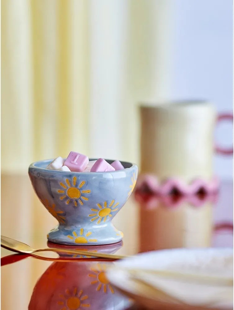 Világoskék kerámia gyerek tálka ø 9 cm Nini – Bloomingville