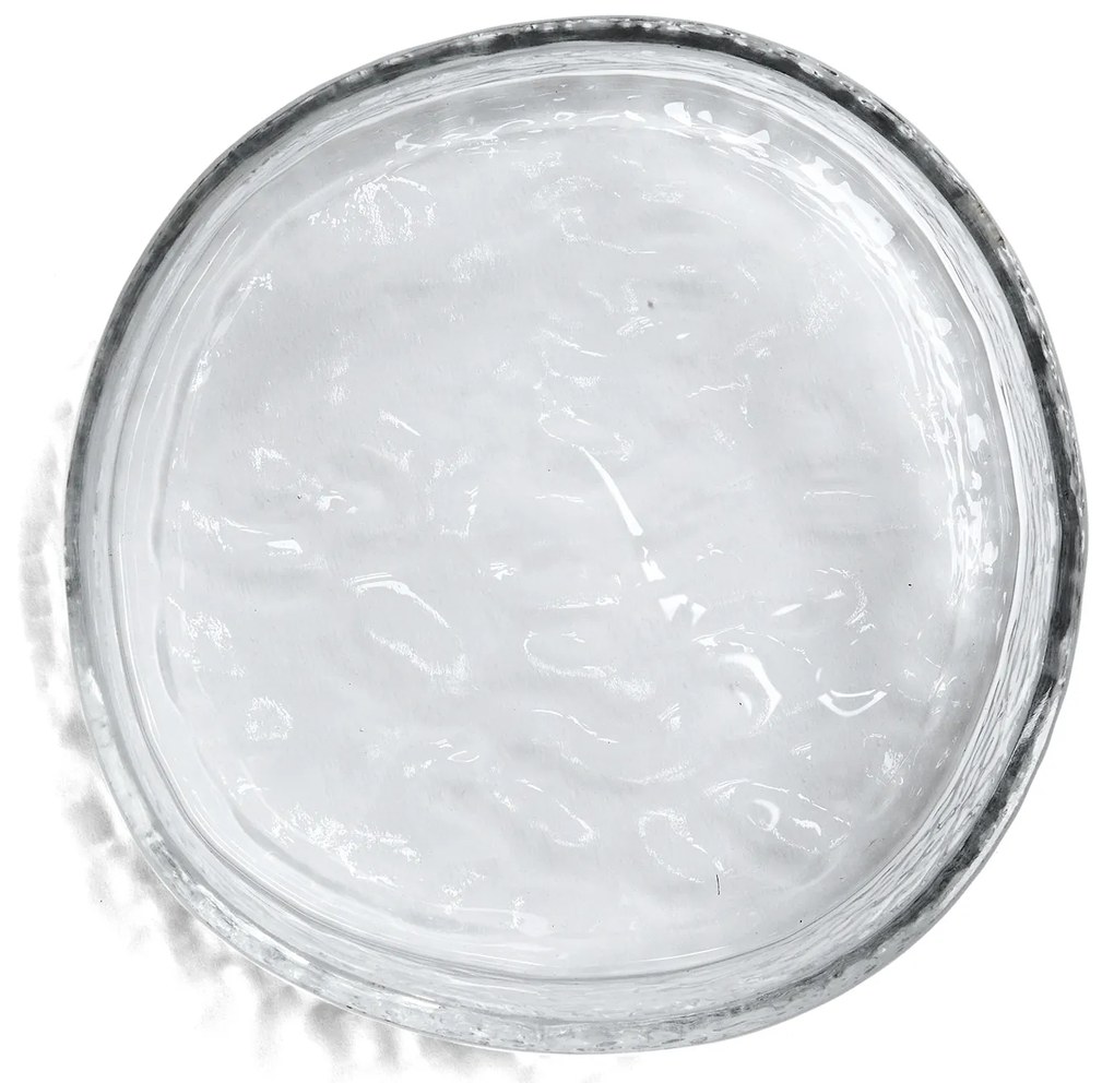 Szürke tál, 15 cm, átlátszó - COOEE