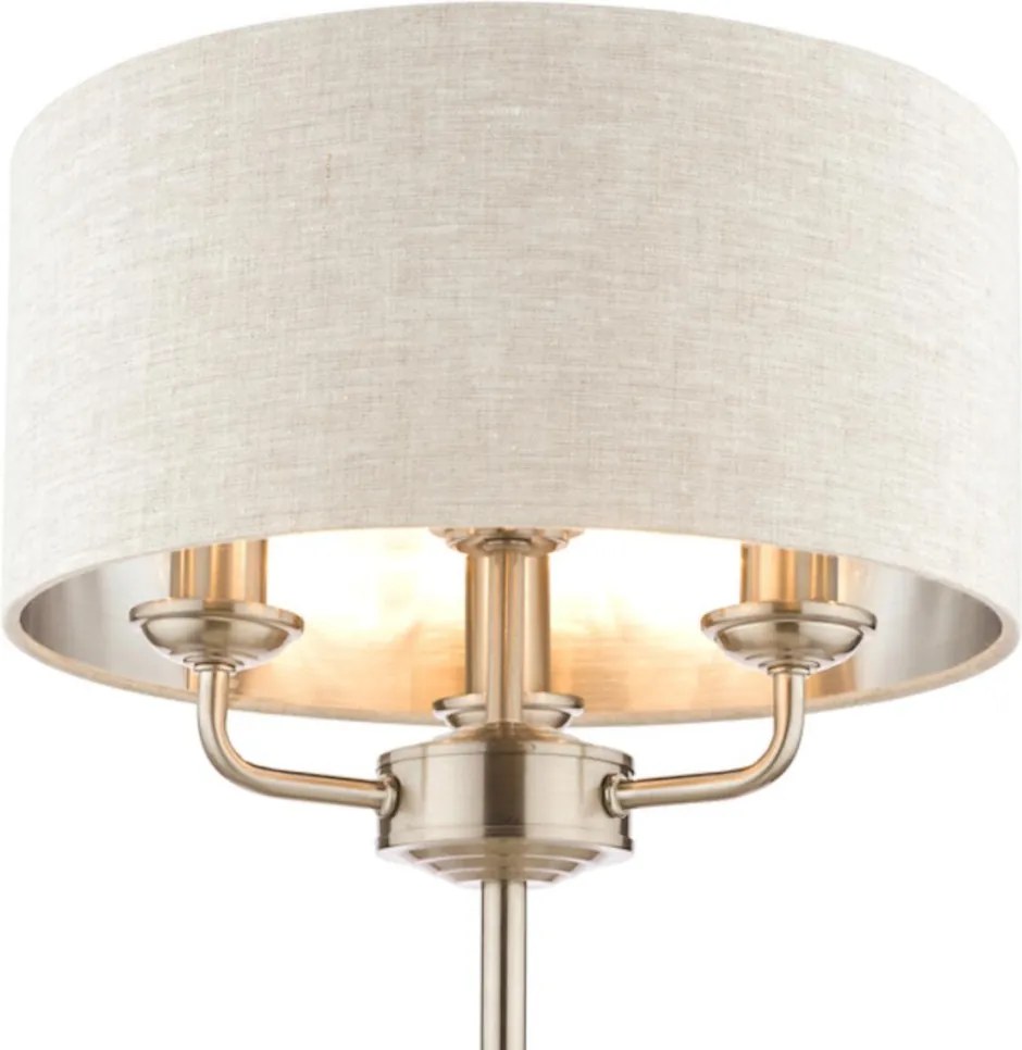 Laura Ashley Sorrento 3636753-Q Asztali lámpa 3x40W/E14 IP20