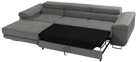 Sarokkanapé Terazuro Mini S (sötétkék) (tárolóhellyel) (B). 1105261