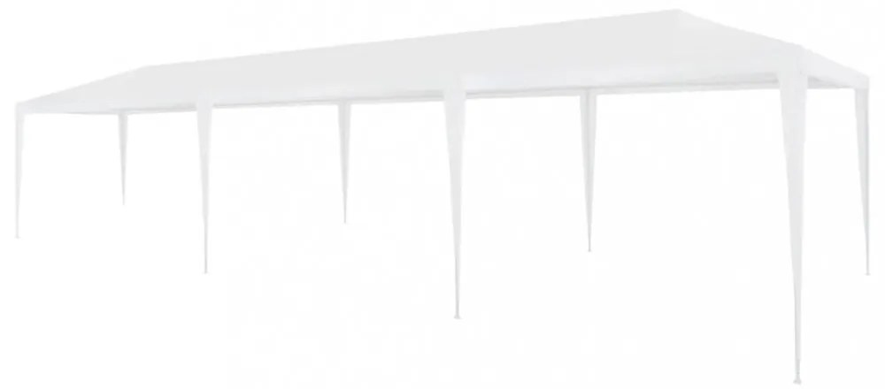 fehér PE rendezvénysátor 3 x 9 m