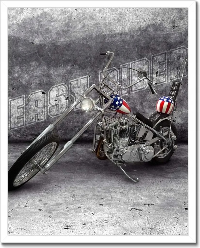 Poszterek keretben 40x50 Motor Easy Rider